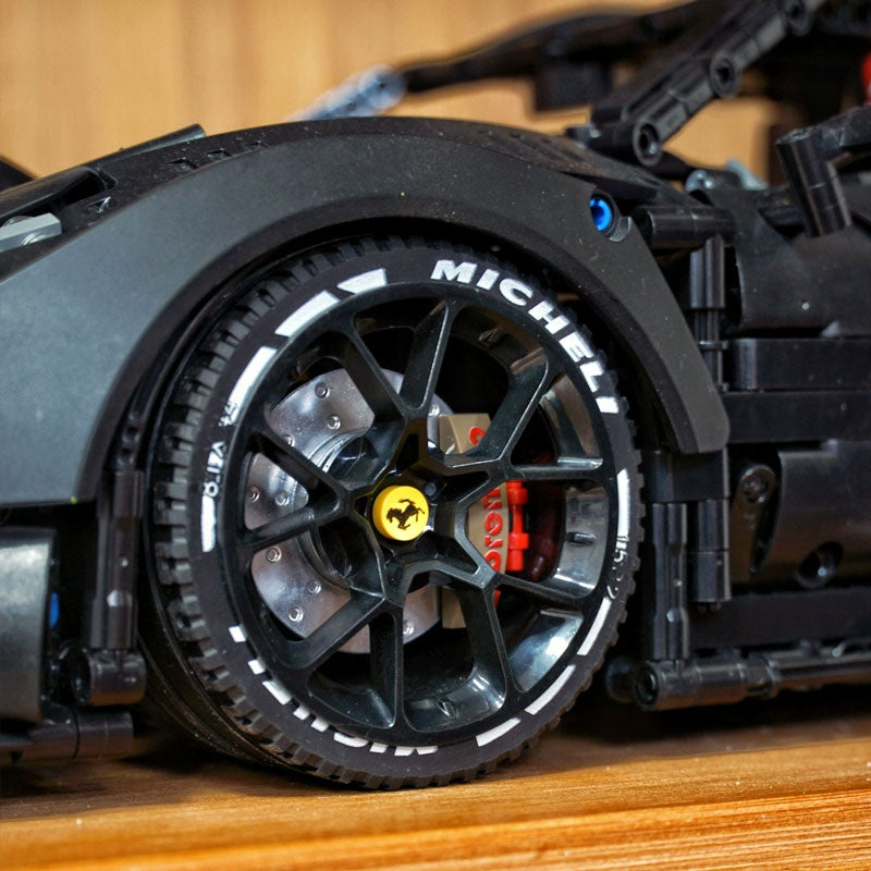 AoBrick Wheel Hub Parts for 1:8 Scale Technic Supercar