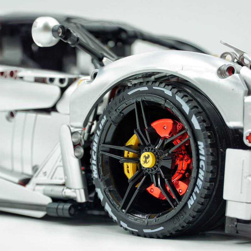AoBrick Wheel Hub Parts for 1:8 Scale Technic Supercar