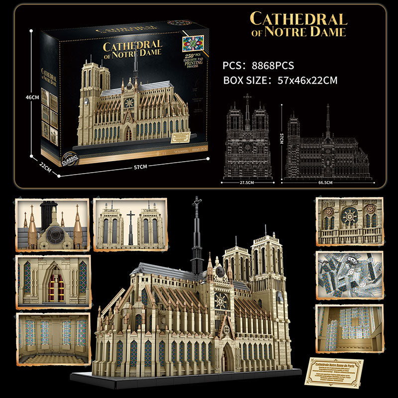 AoBrick Cathédrale Notre Dame de Paris Limited Edition