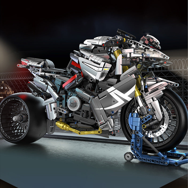 AoBrick Motorcycle 1:5 Scale GSX 1300 BK