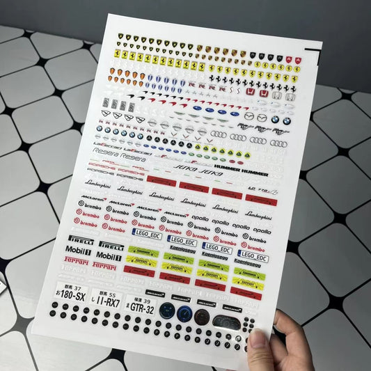AoBrick Stickers for Supercars