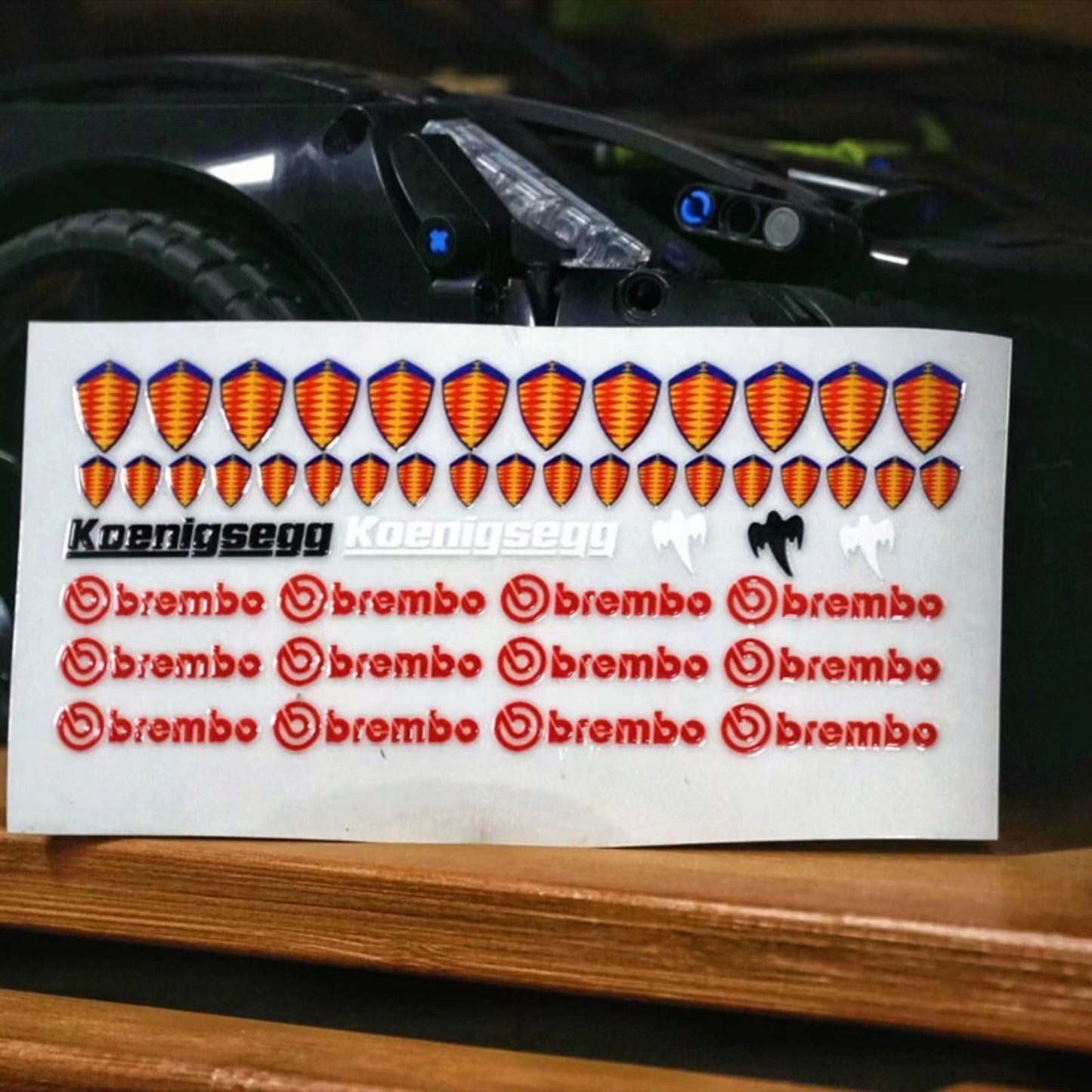 AoBrick Stickers for Supercars