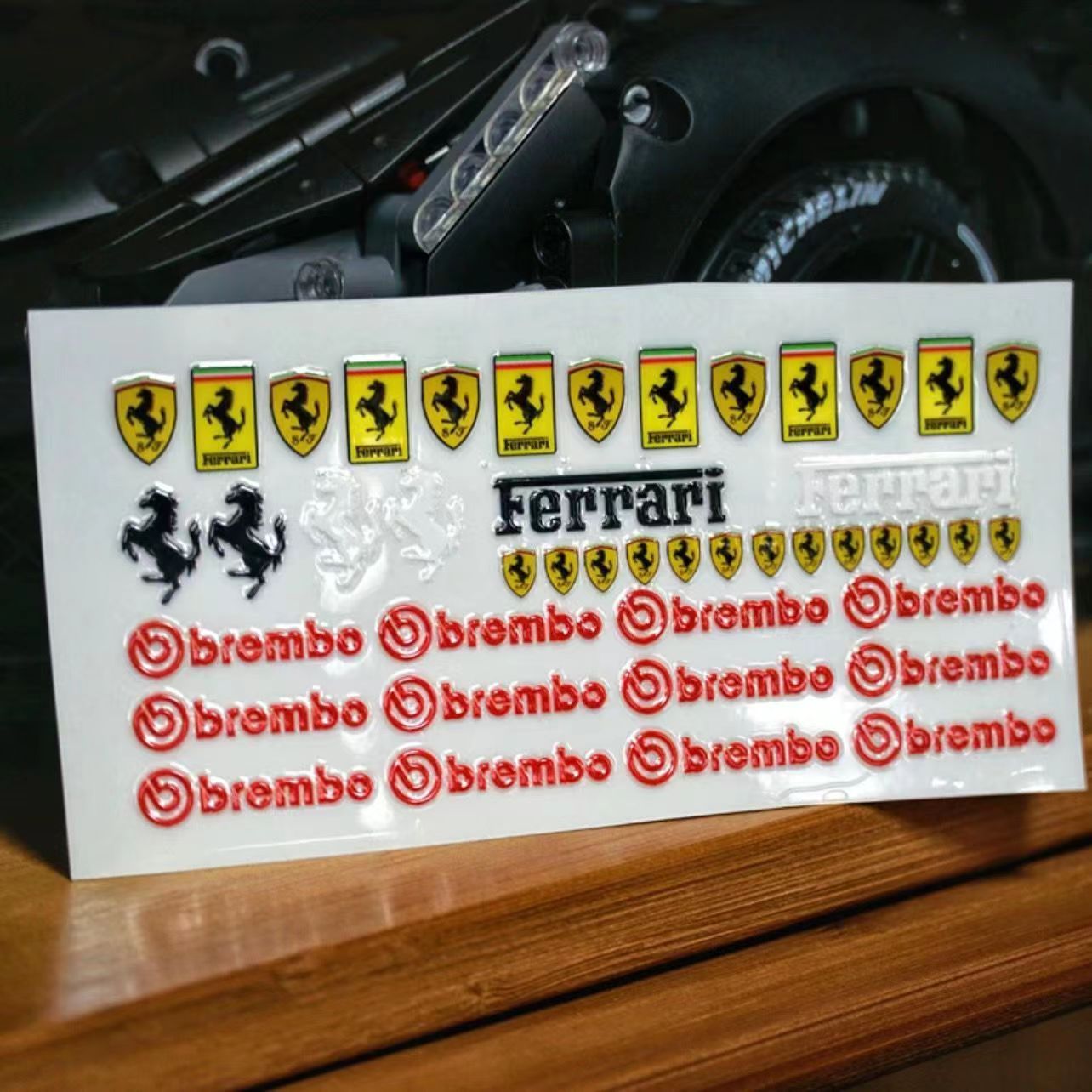 AoBrick Stickers for Supercars