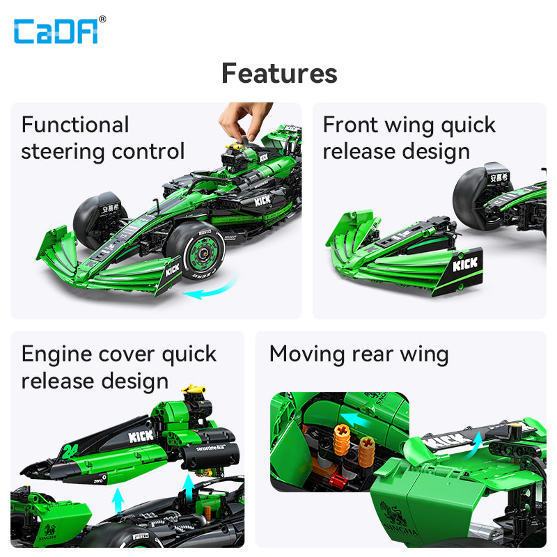 Aobrick F1 KlCK Sauber C44 2024 CaDA C64010