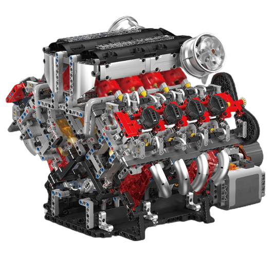 AoBrick Supercar Italian F488 V8 Engine