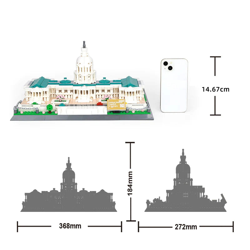 AoBrick United States Capitol Building A5325