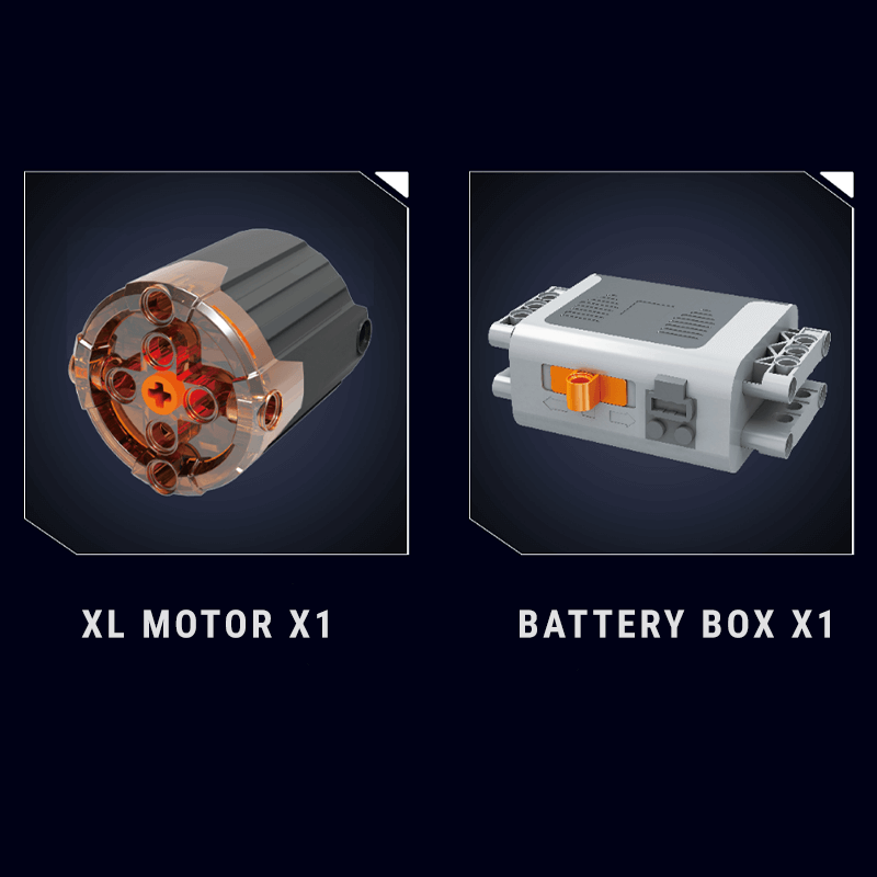 AoBrick Supercar Italian F488 V8 Engine