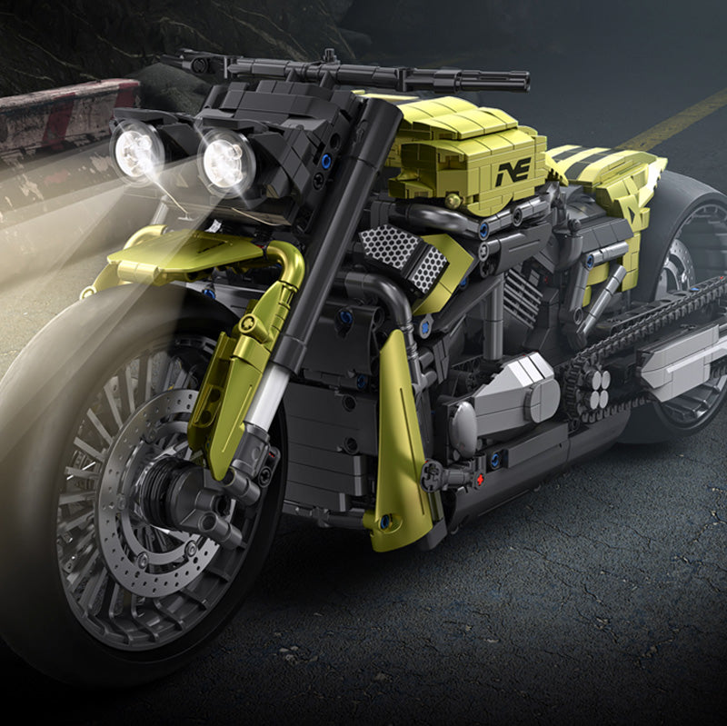 AoBrick Motorcycle 1:5 Scale Harley Davidson Night Rod Special