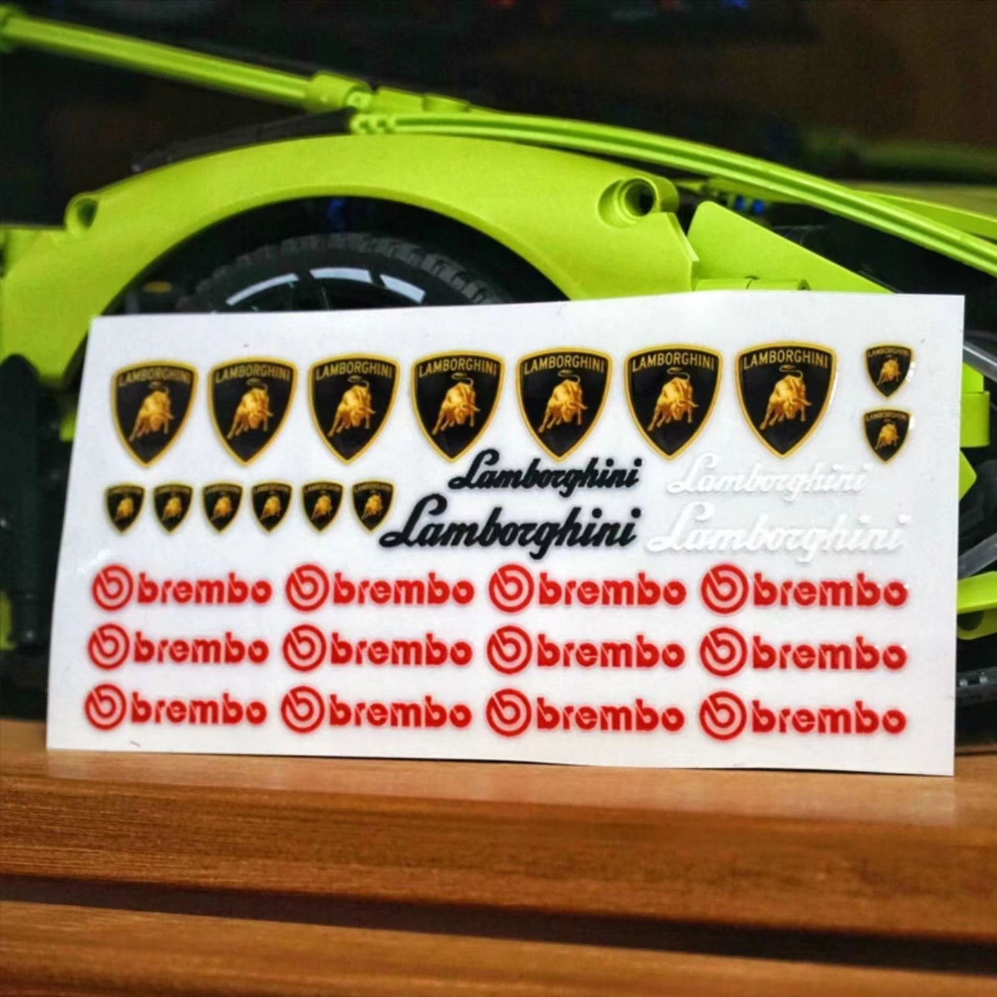 AoBrick Stickers for Supercars