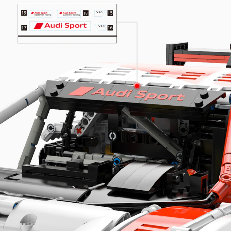 AoBrick Supercar Audi R8 LMS GT3 Official License