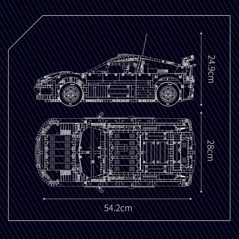 AoBrick Supercar Redbull Citroen C4 WRC