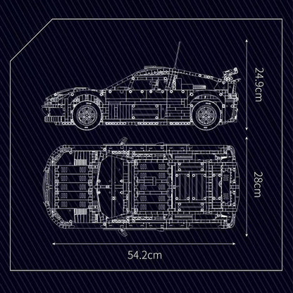 AoBrick Supercar Redbull Citroen C4 WRC